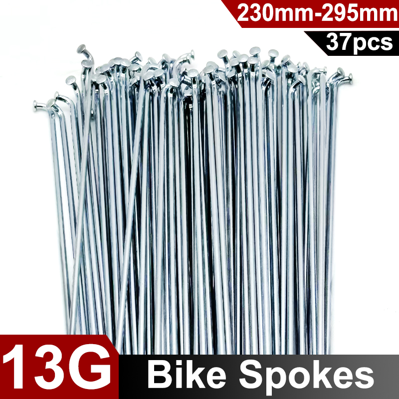 37pcs 13G Bike Spokes Silver C - Spoke Nipple Brass 评论和价格