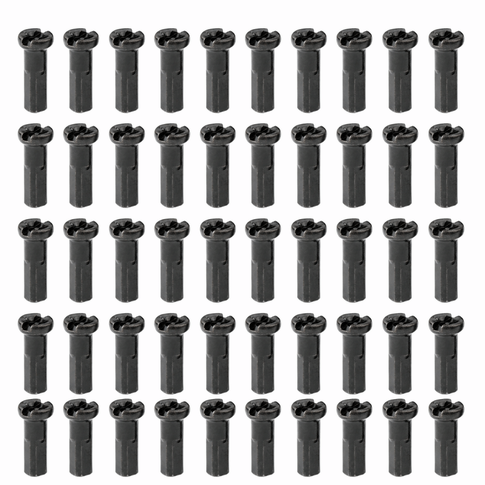 50PCS 14mm Length Bike Spoke N - Spoke Nipple Brass 评论和价格