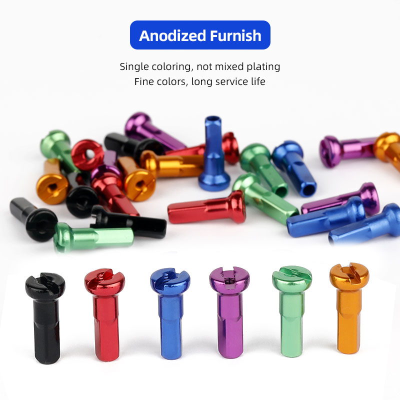 Aluminum Alloy Copper Bicycle  - Spoke Nipple Brass 评论和价格